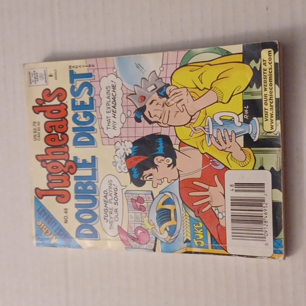 $4 Add-on "Jughead's Double Digest" #48 - Vintage Paperback Comic Book